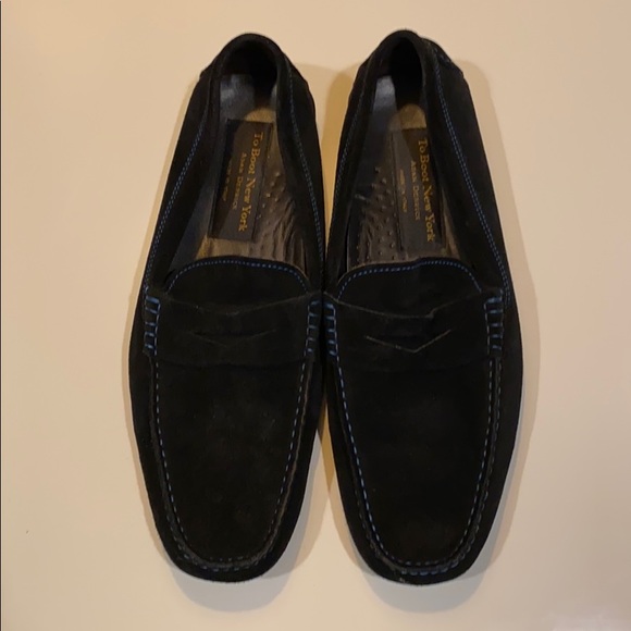 to boot new york suede loafer